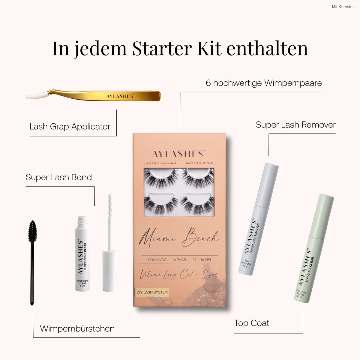 MIAMI BEACH STARTER KIT (15mm-16mm)